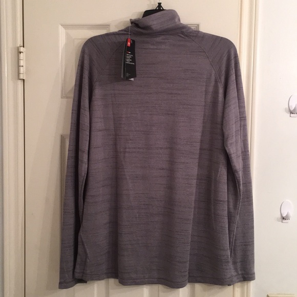 Under Armour Stripe Tech 1/4 Zip Top Shirt - Picture 7 of 7